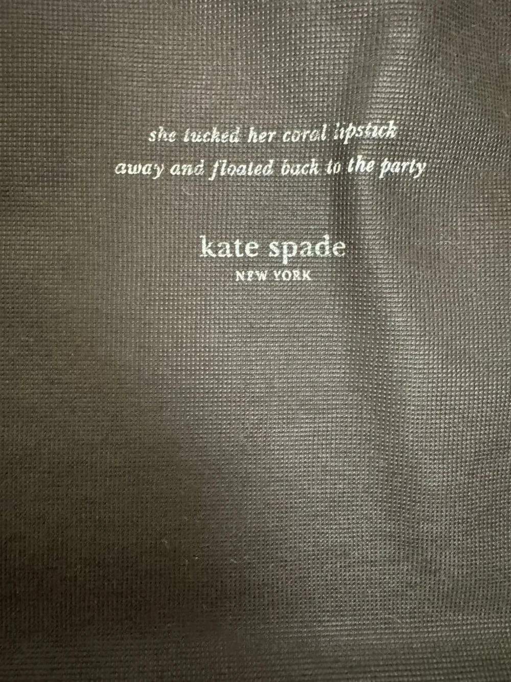 Kate Spade X-Large Brown Dust Bag Purse Protection Case Slip 19.5” x 27”